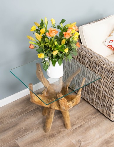 60cm reclaimed teak root - teak,