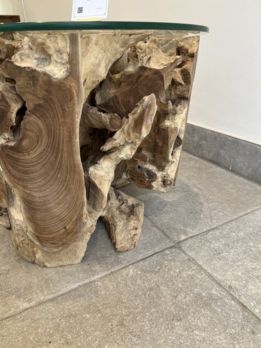 Teak root erosion - teak, table