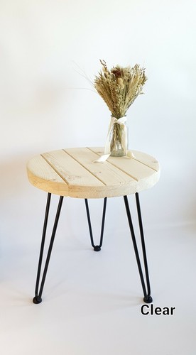Round coffee table rustic - coffee, /