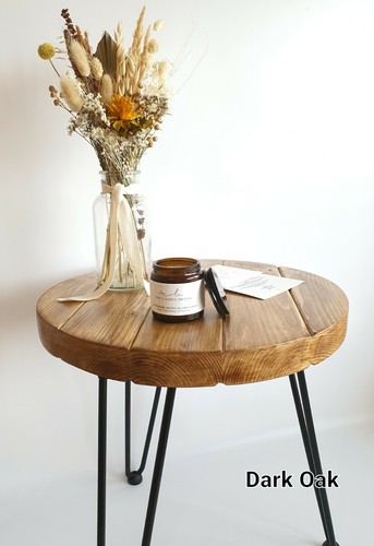 Round coffee table - coffee,