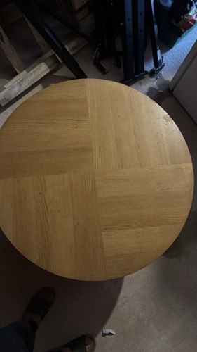 Round wood coffee - coffee, table