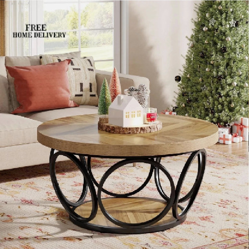 Round coffee table - table,, 31.5''
