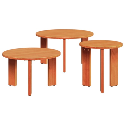 Coffee table pcs solid - coffee,